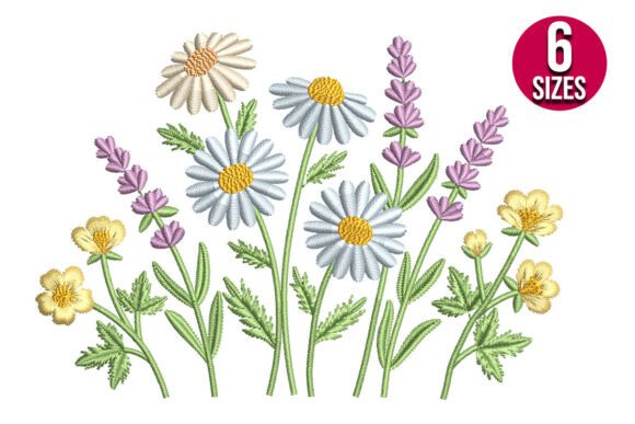 Wildflowers Daisy & Lavender