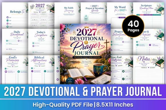 2027 Devotional & Prayer Journal Kdp