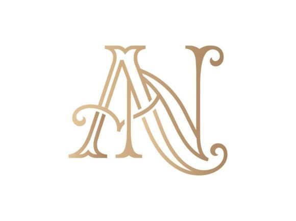 An Elegant Intertwined Monogram Logo
