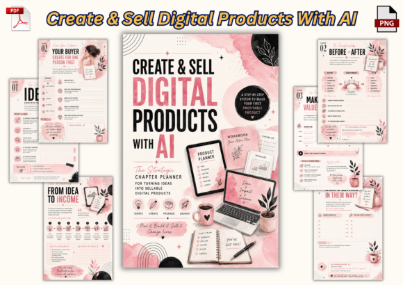 CREATE & SELL DIGITAL PRODUCTS with AI