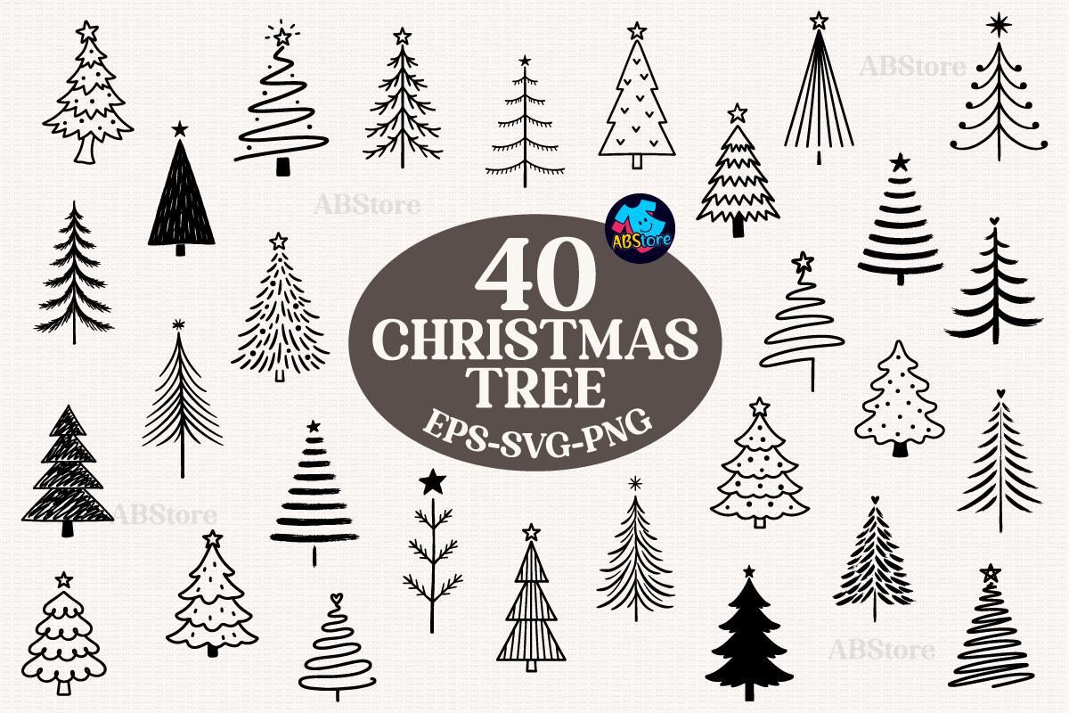 Christmas Tree SVG Bundle