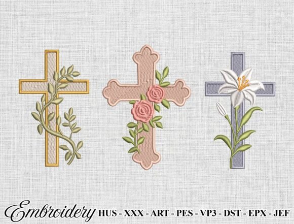 Cross Embroidery Design Bundle