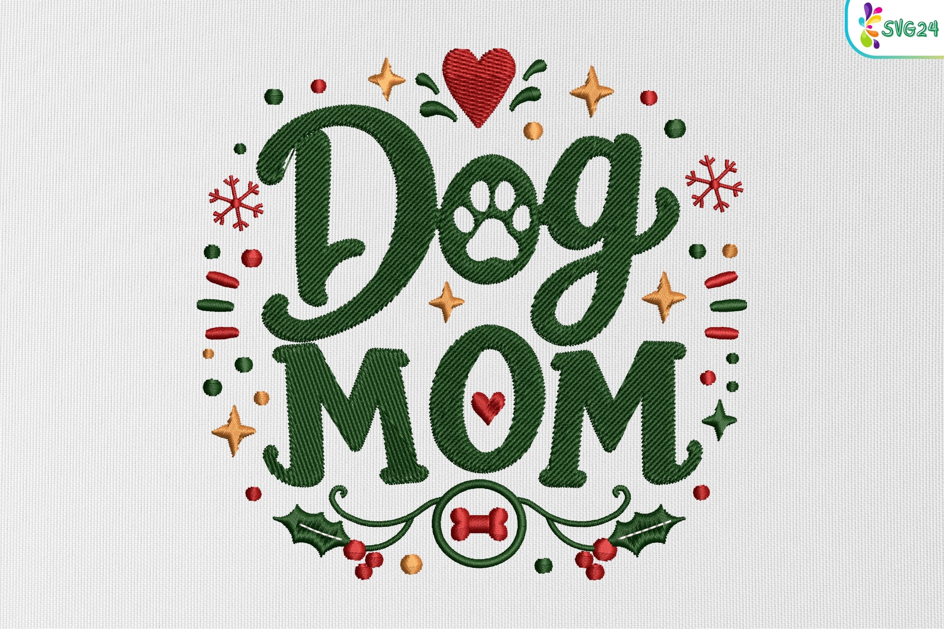 Dog Mom Christmas