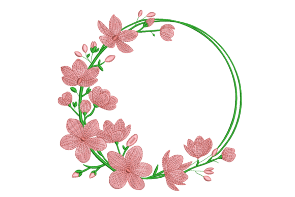 Floral Circle Wreath
