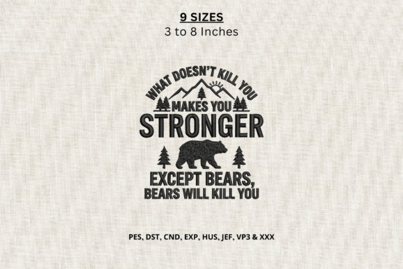Funny Camping Embroidery File, DST,PES