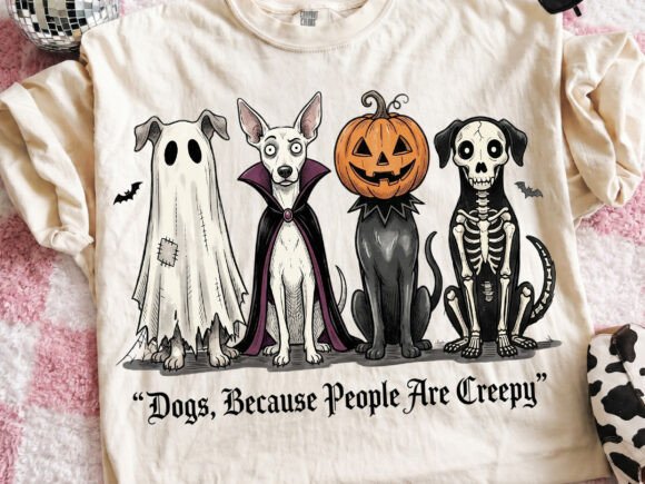 Funny Halloween Dogs PNG