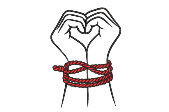 Hands Heart Rope