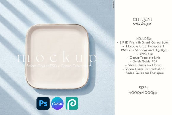 Jewelry Dish Mockup