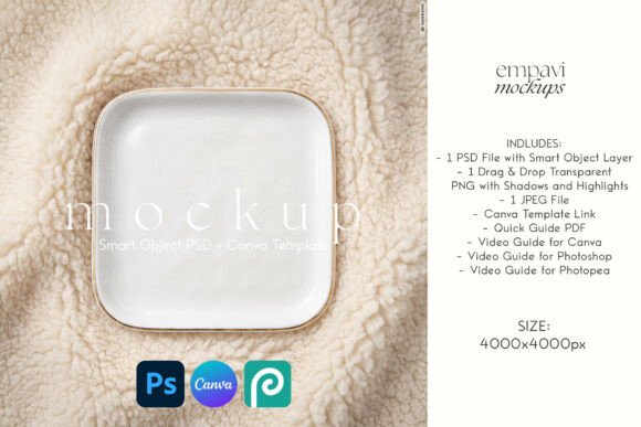 Jewelry Dish Mockup