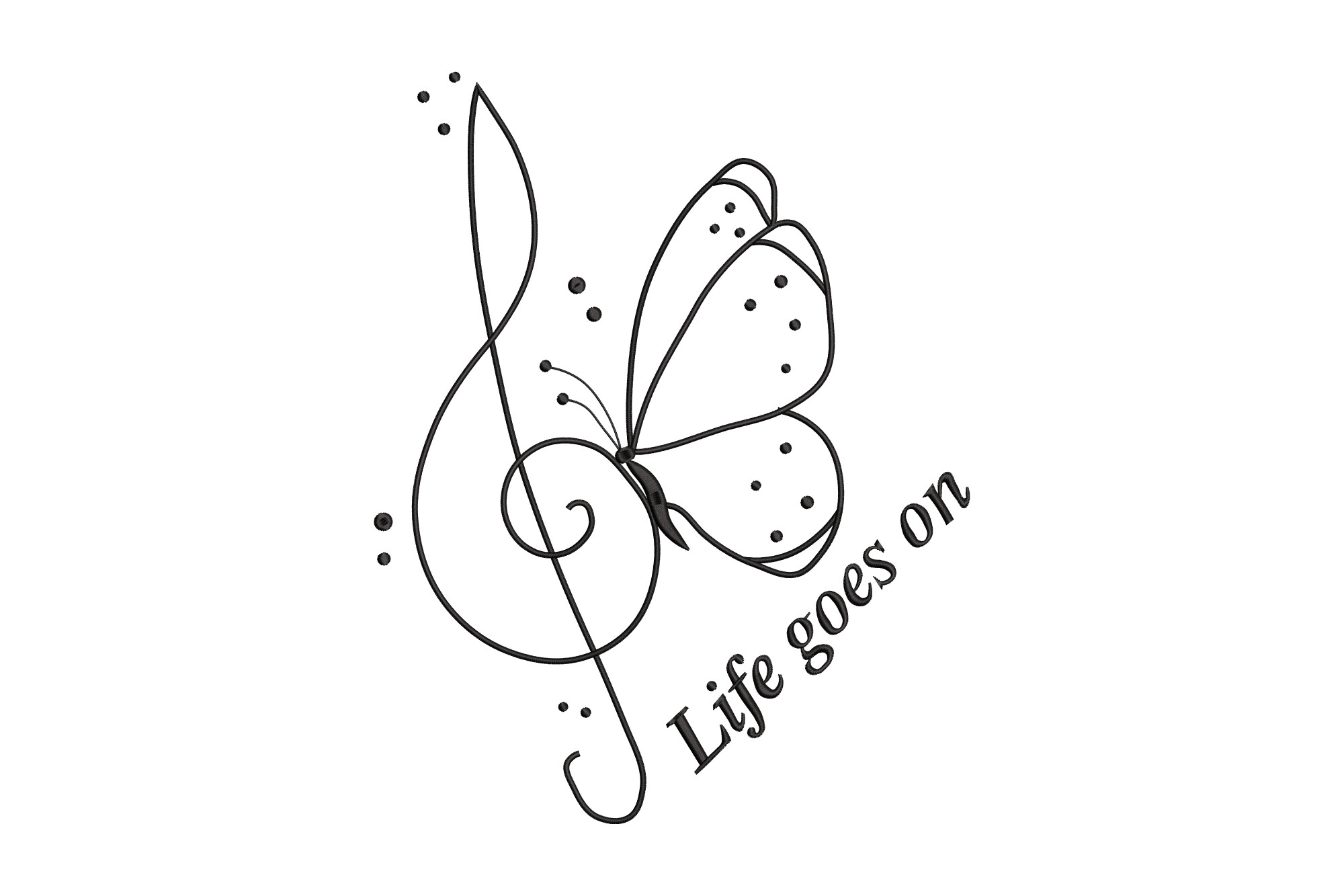 Life Goes on Butterfly Music