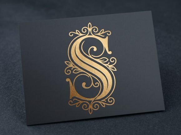 S Initial Monogram Logo Luxury Letter S