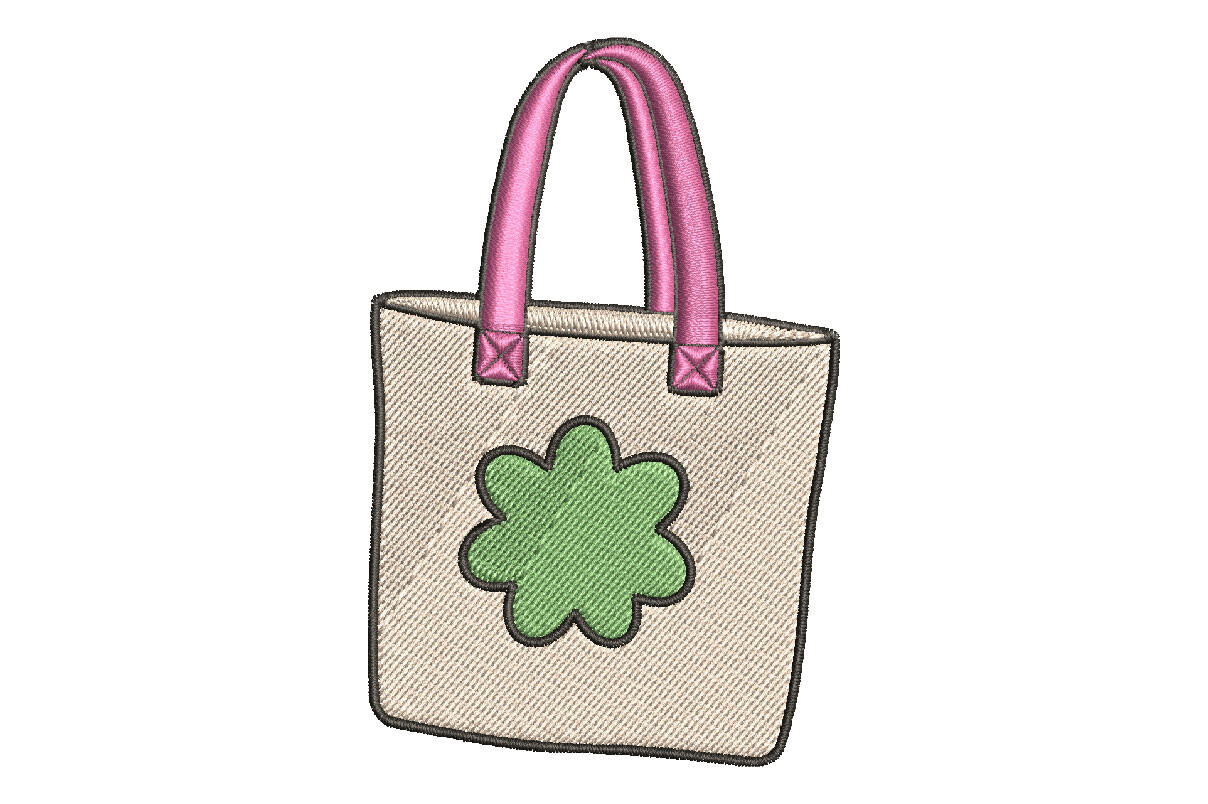 Tote Bag Embroidery Design