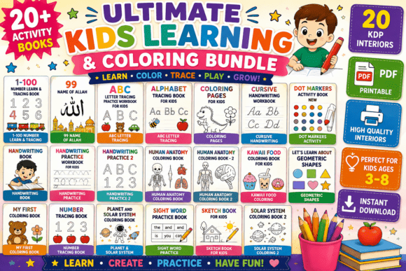 Ultimate Kids Learning & Activity Bundle
