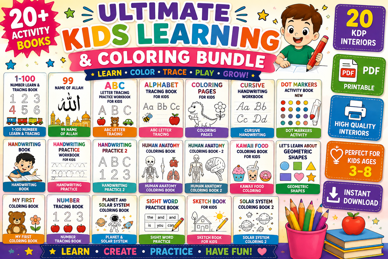 Ultimate Kids Learning & Activity Bundle