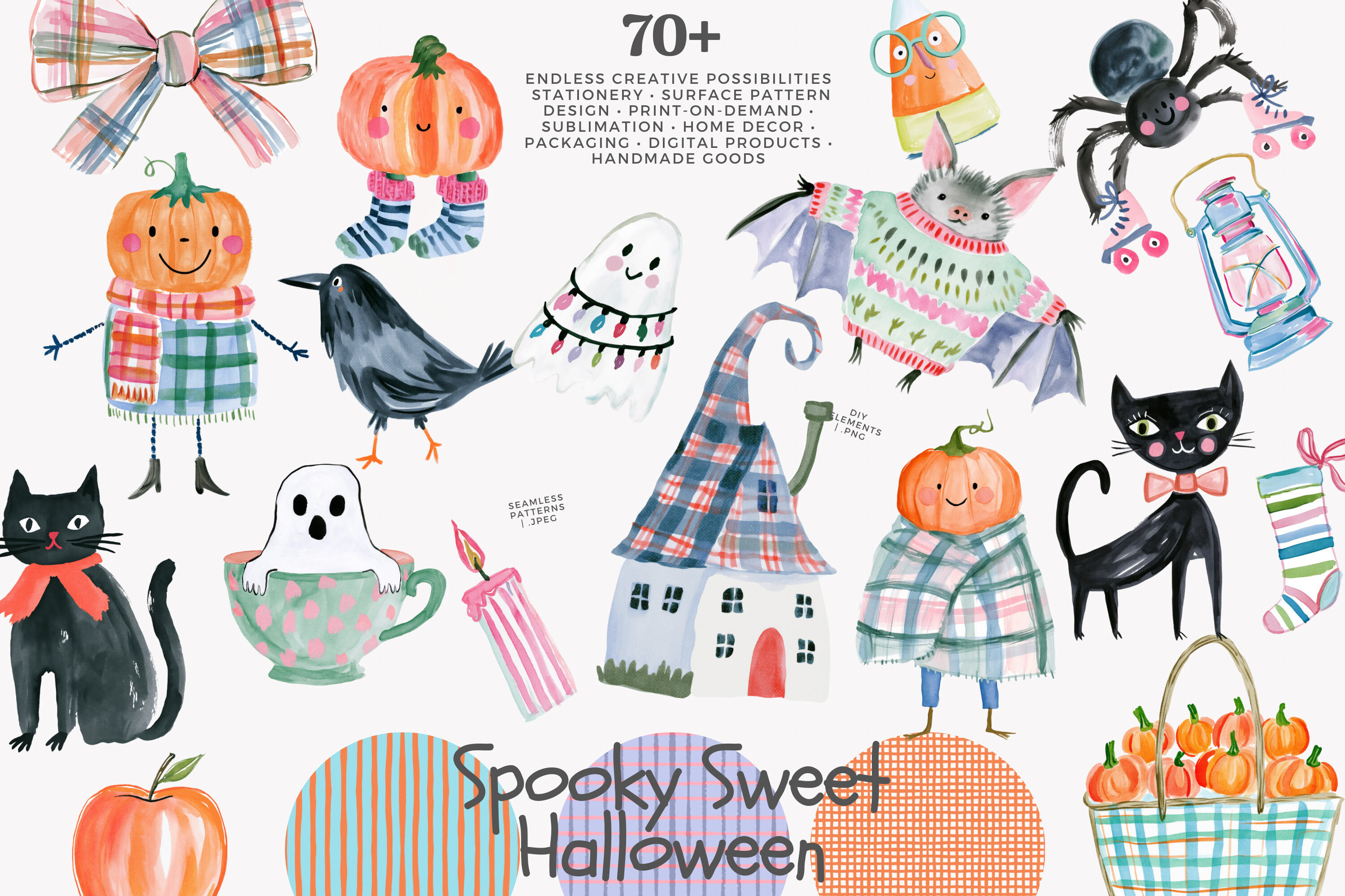 Cute Halloween Clipart Collection