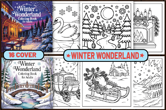 68 Winter Wonderland Coloring Pages