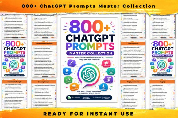 800+ ChatGPT Prompts Master Collection