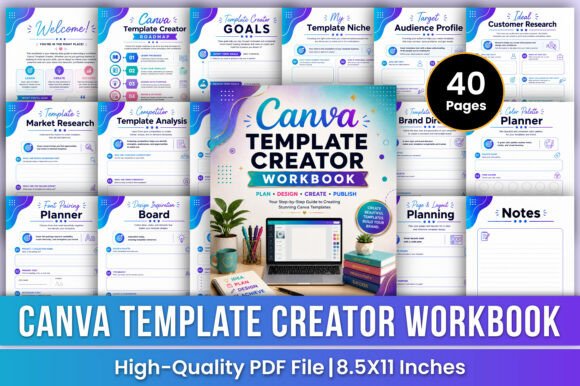 Canva Template Creator Workbook Kdp