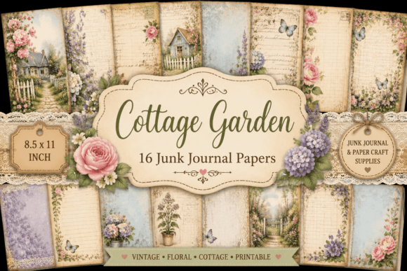 Cottage Garden Junk Journal