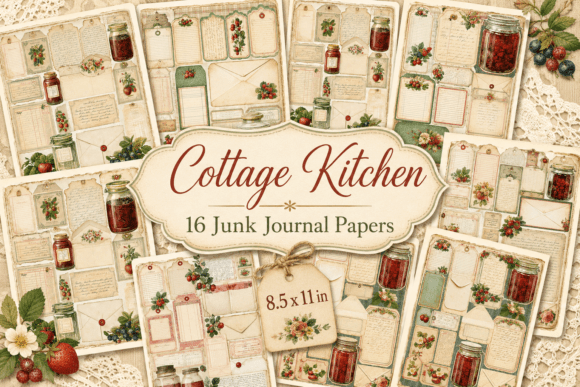 Cottage Kitchen Junk Journal