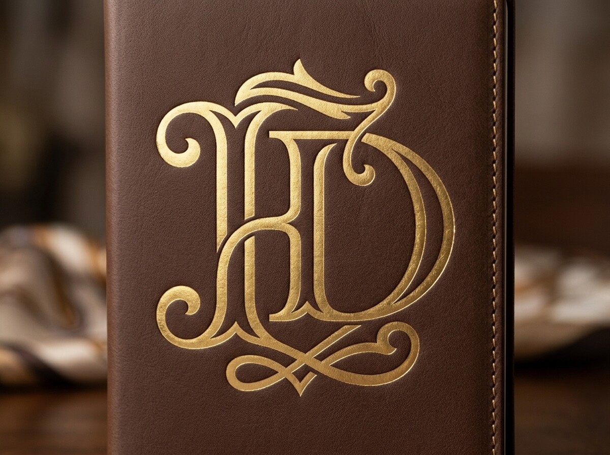 ED Luxury Initial Monogram SVG