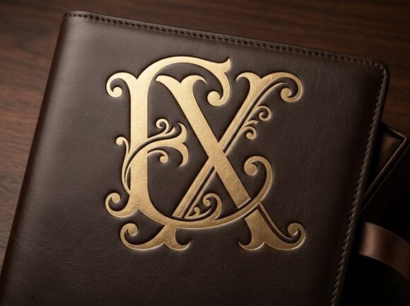 EX Luxury Initial Monogram SVG