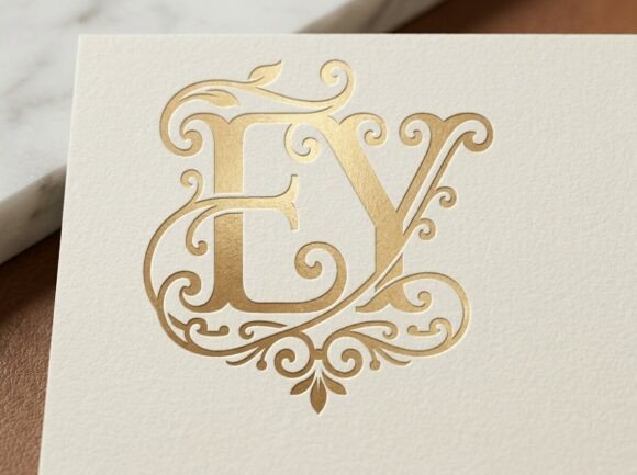 EY Classic Monogram Logo SVG