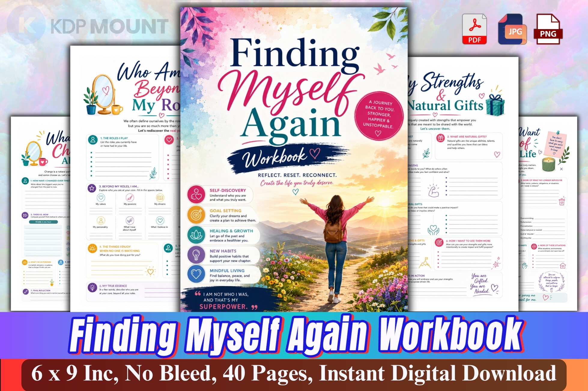 Finding Myself Again Workbook
