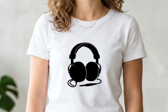 Over Ear Headphones Silhouette