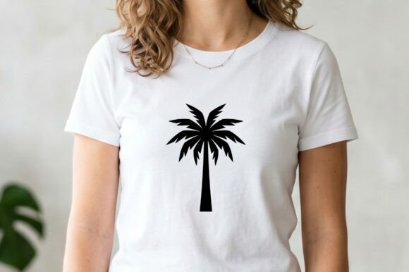 Palm Tree Silhouette Vector