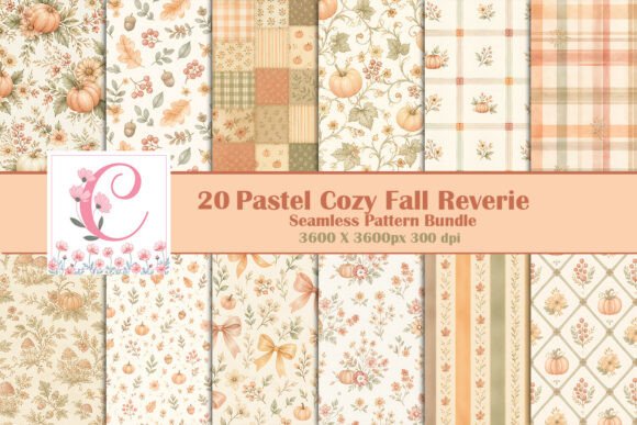 Pastel Cozy Fall Reverie Seamless Paper