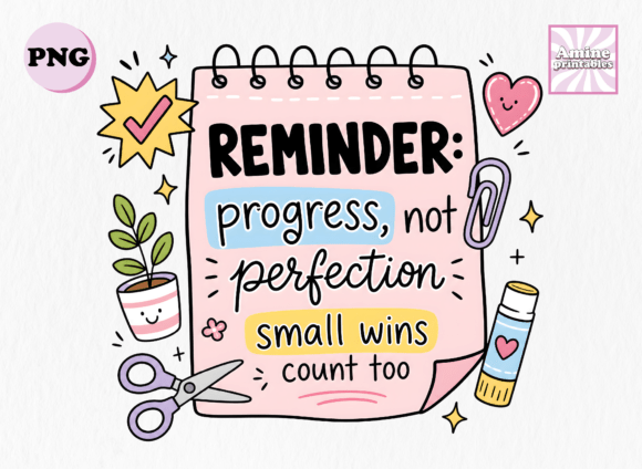 Progress Not Perfection Teacher Reminder