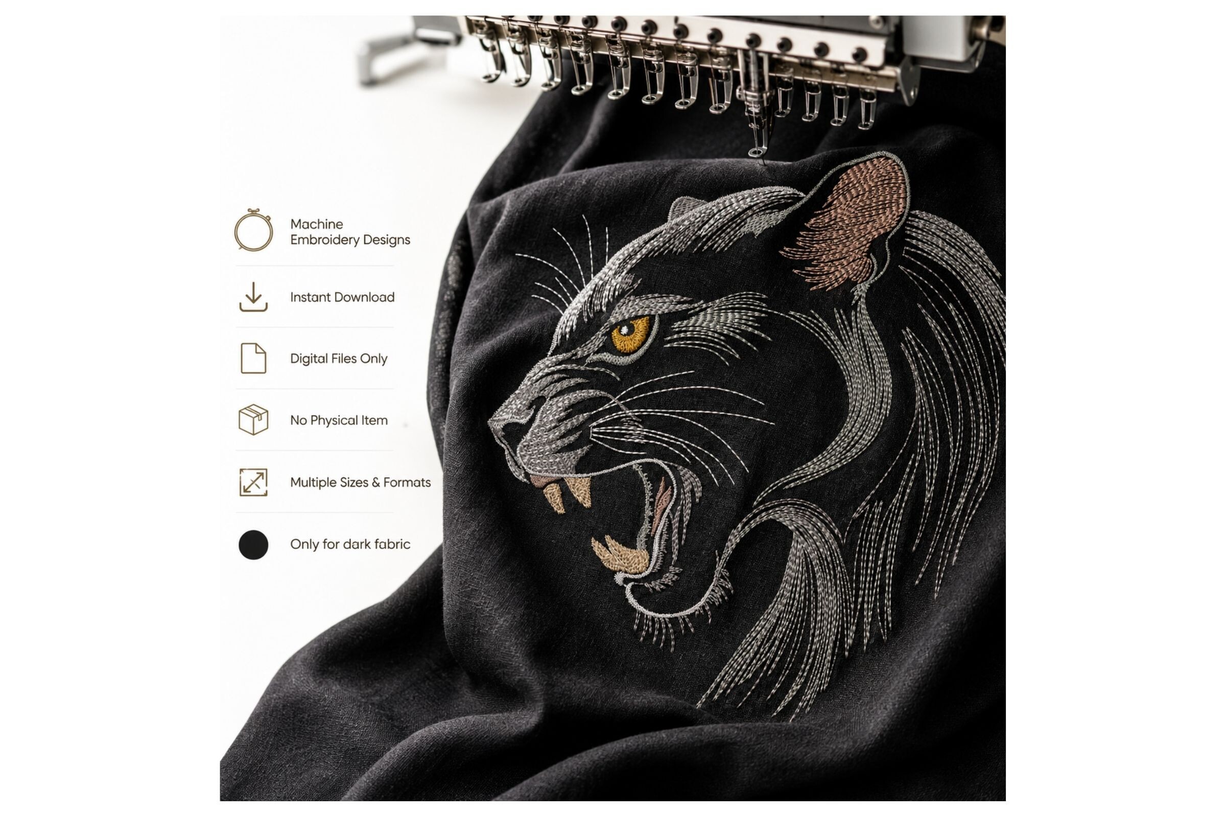 Roaring Panther Head