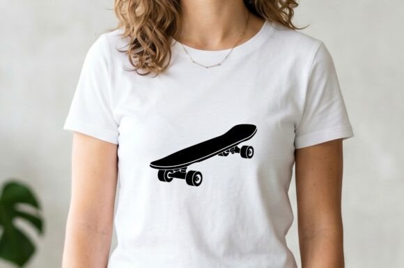 Skateboard Silhouette Illustration