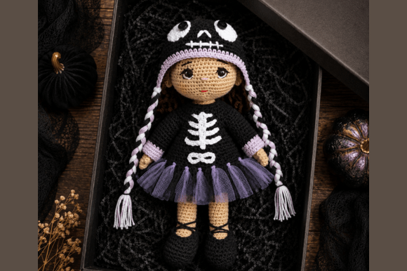 Skeleton Ballerina Crochet Pattern