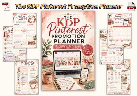 The KDP Pinterest Promotion Planner