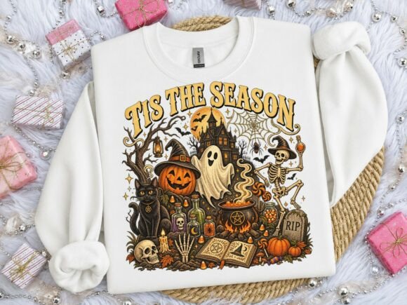 Tis the Season Halloween PNG Shirt