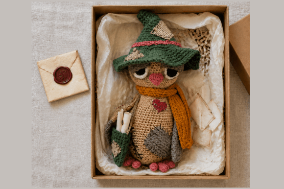 Vintage Crochet Owl Pattern