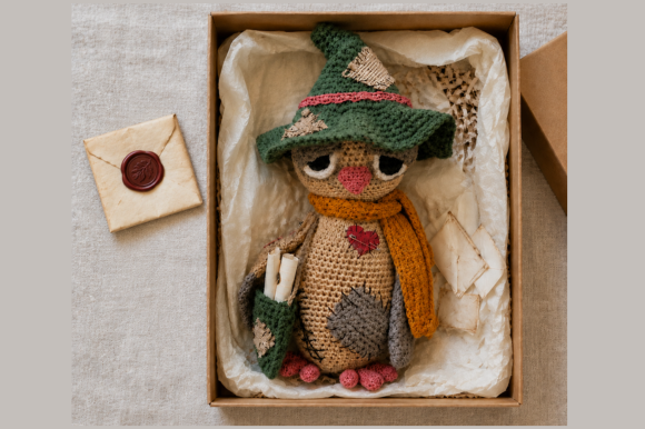 Vintage Crochet Owl Pattern