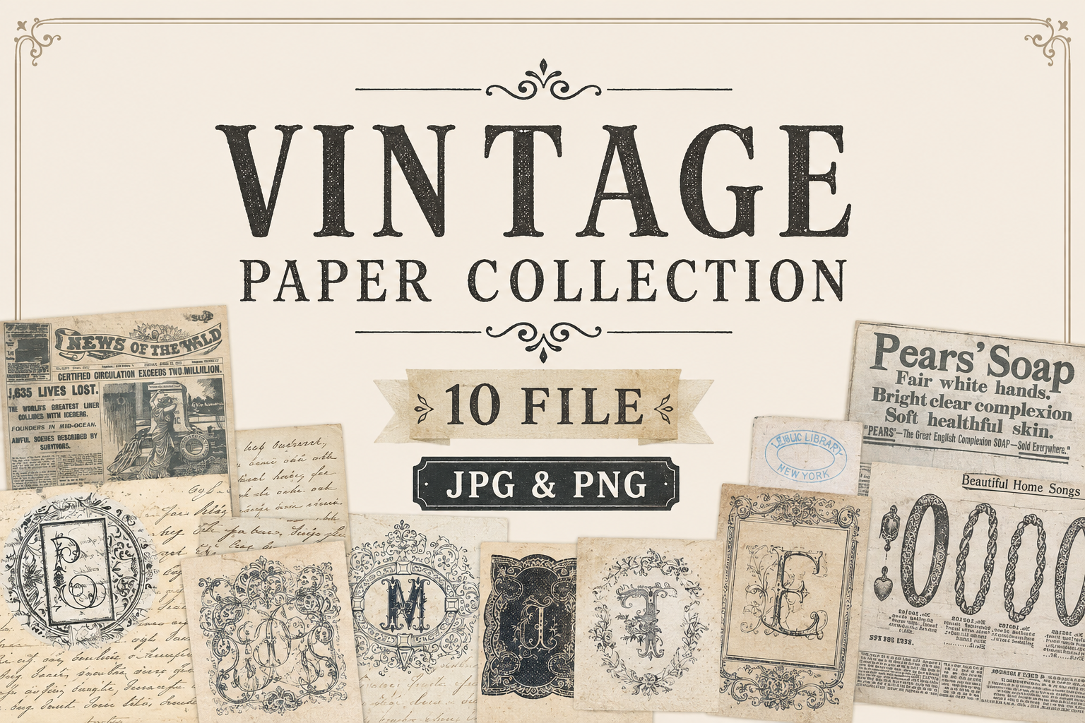 Vintage Paper Collection