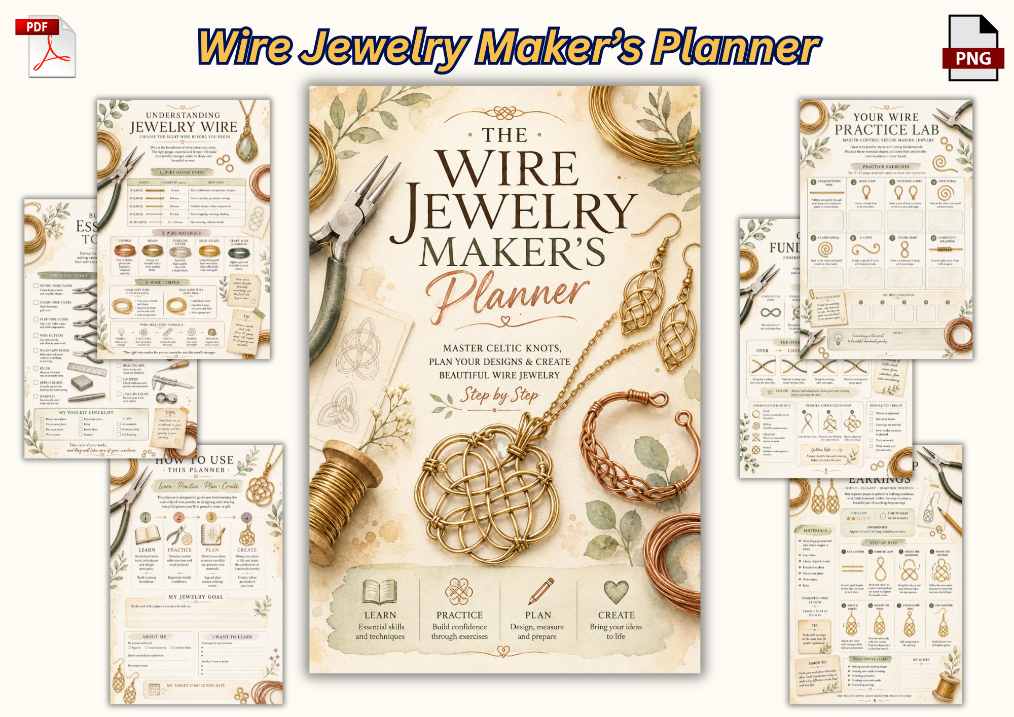 Wire Jewelry Maker’s Planner