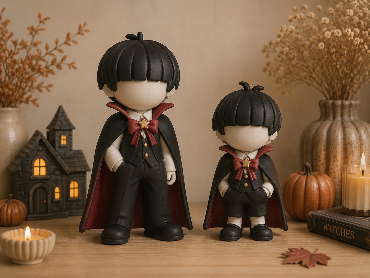 Wizard Boys STL Set | Spooky Halloween Vampire Figurines - Image 5