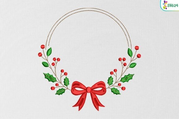 Christmas Bow Wreath