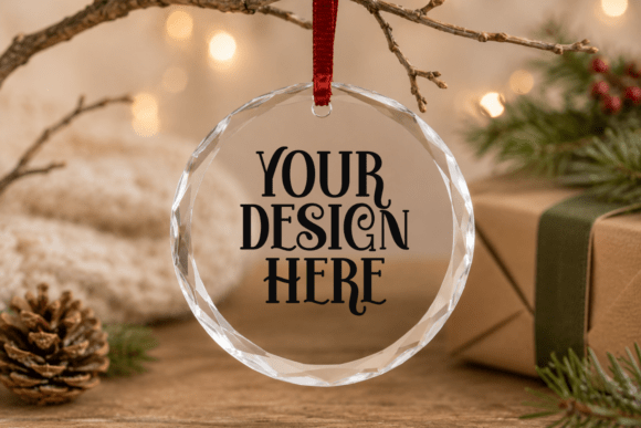 Christmas Ornament Mockup