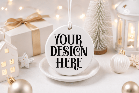 Christmas Ornament Mockup