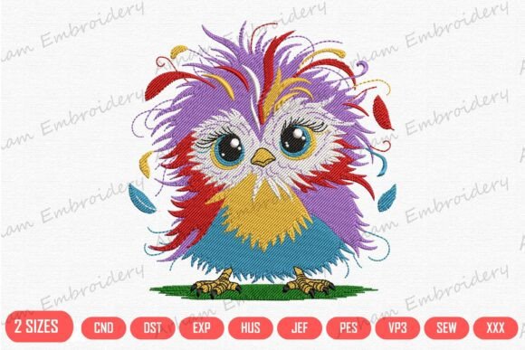 Cute Colorful Owl