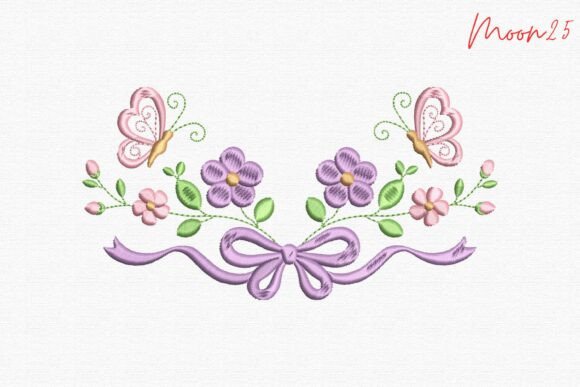 Cute Flower Ribbon