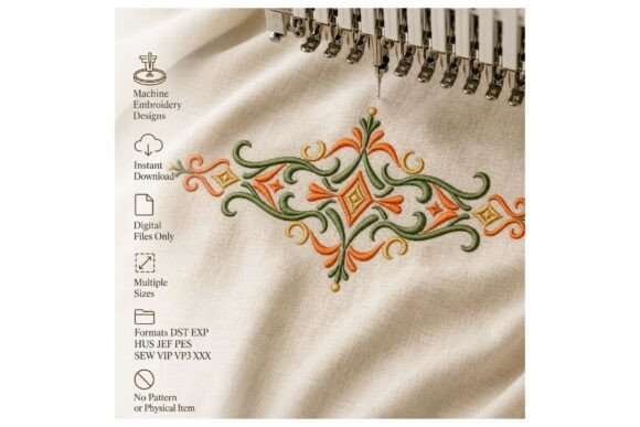 Design Geometric Horizontal Ornamental
