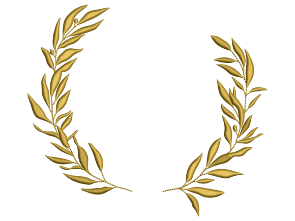 Elegant Leafy Botanical Wreath