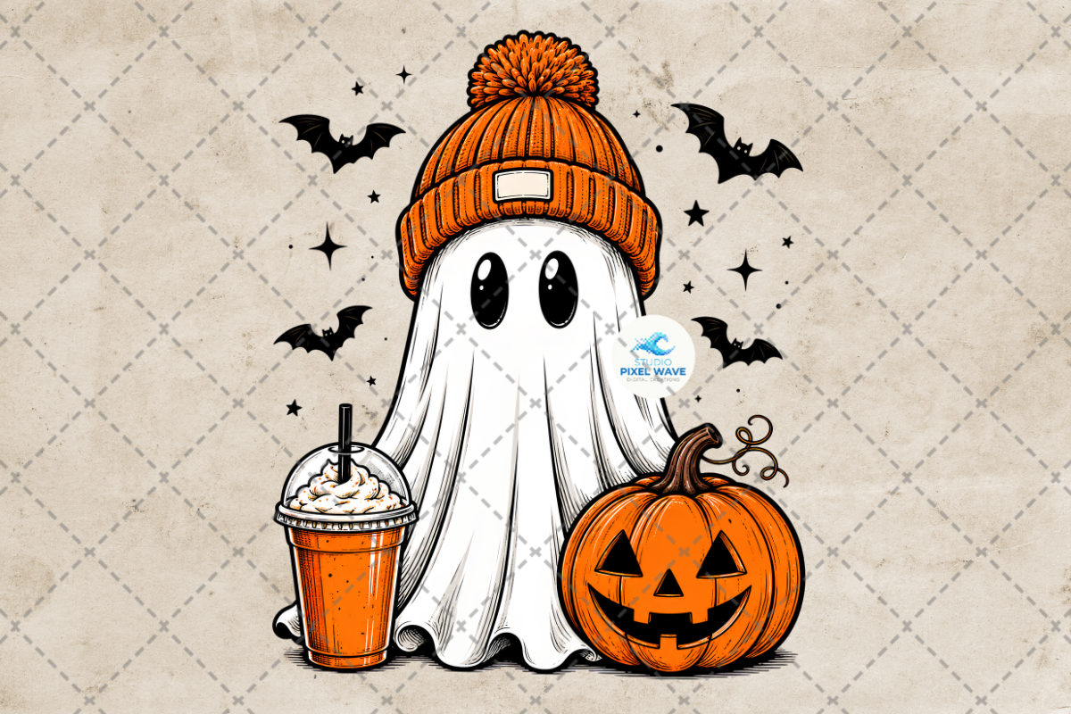 Halloween Pumpkin Ghost Png